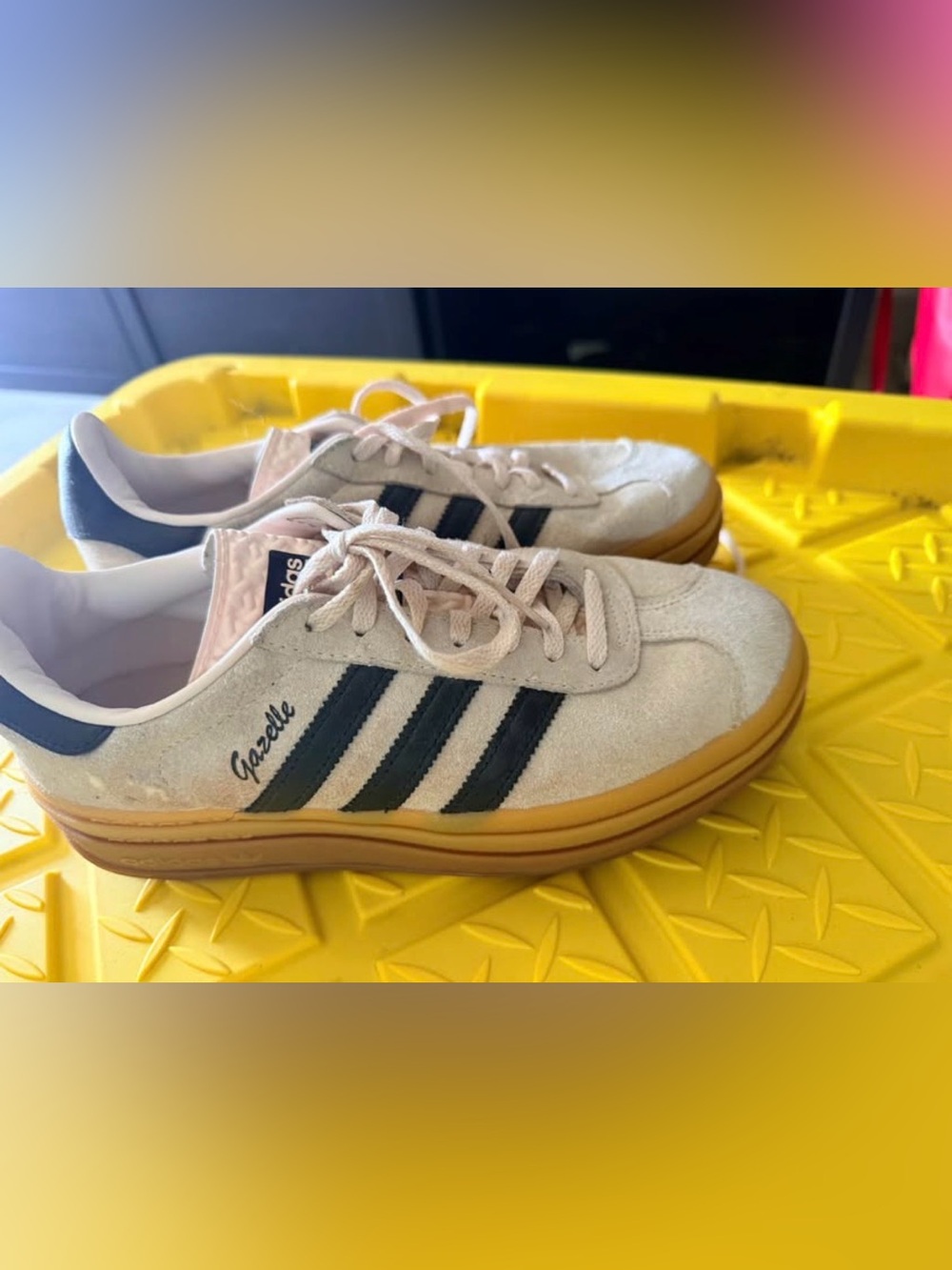 adidas Pink and Black Women's Sneakers